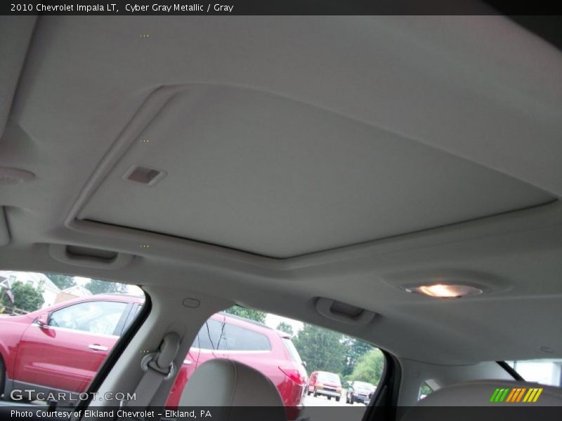 Cyber Gray Metallic / Gray 2010 Chevrolet Impala LT