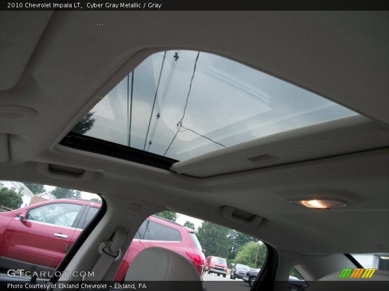 Cyber Gray Metallic / Gray 2010 Chevrolet Impala LT