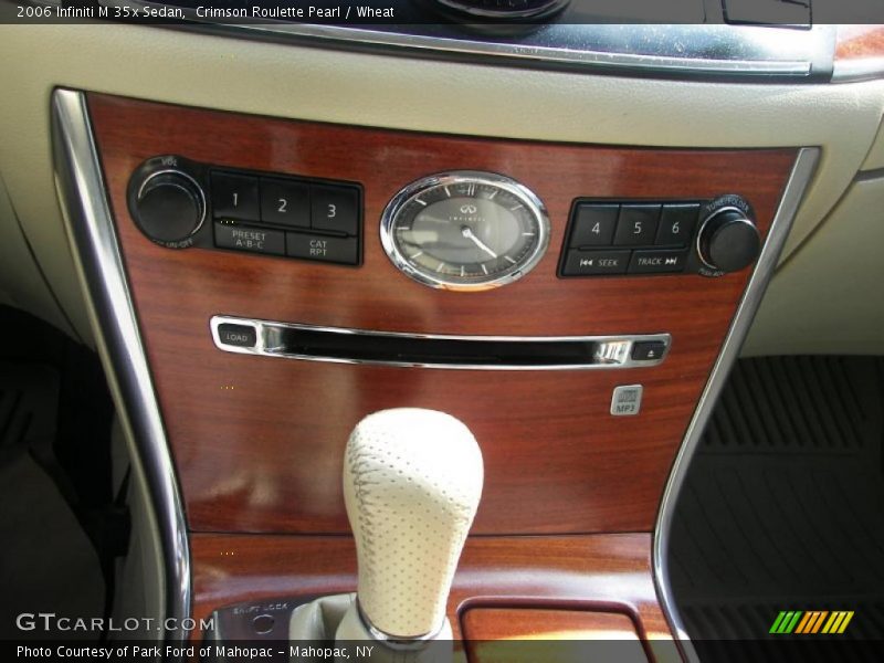 Crimson Roulette Pearl / Wheat 2006 Infiniti M 35x Sedan