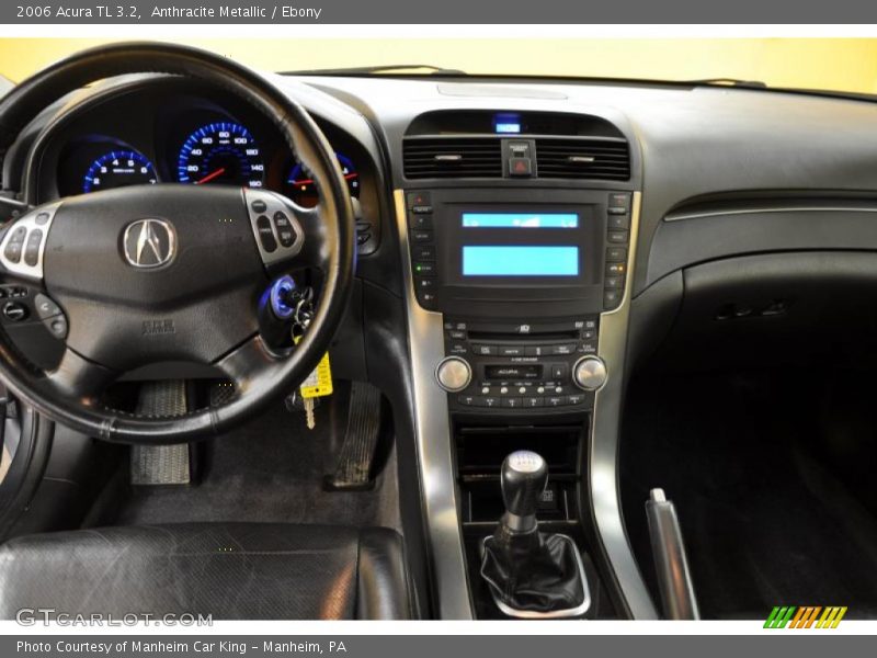 Anthracite Metallic / Ebony 2006 Acura TL 3.2
