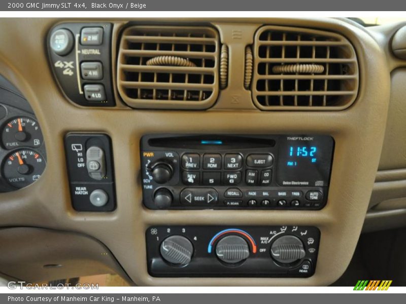 Black Onyx / Beige 2000 GMC Jimmy SLT 4x4
