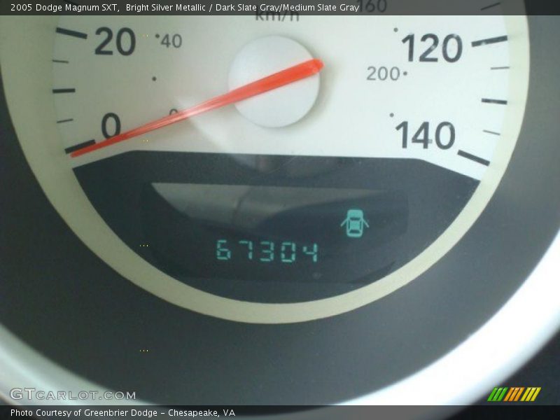 Bright Silver Metallic / Dark Slate Gray/Medium Slate Gray 2005 Dodge Magnum SXT