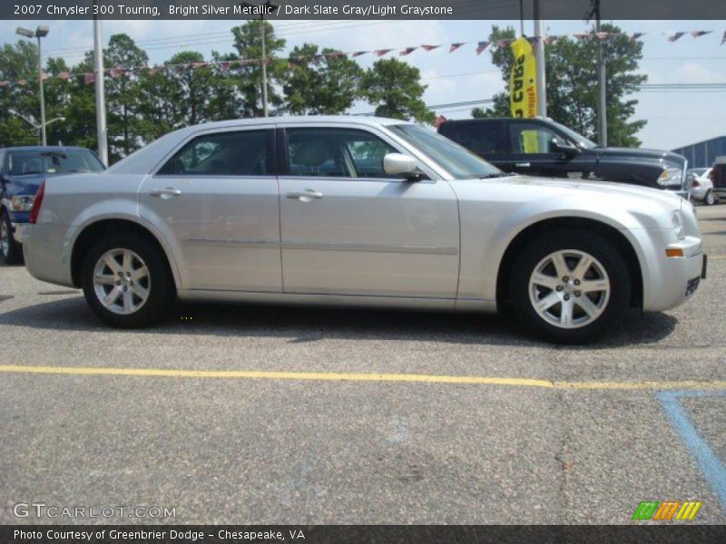 Bright Silver Metallic / Dark Slate Gray/Light Graystone 2007 Chrysler 300 Touring