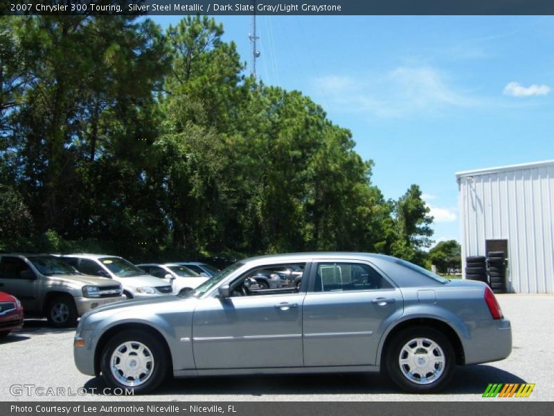 Silver Steel Metallic / Dark Slate Gray/Light Graystone 2007 Chrysler 300 Touring