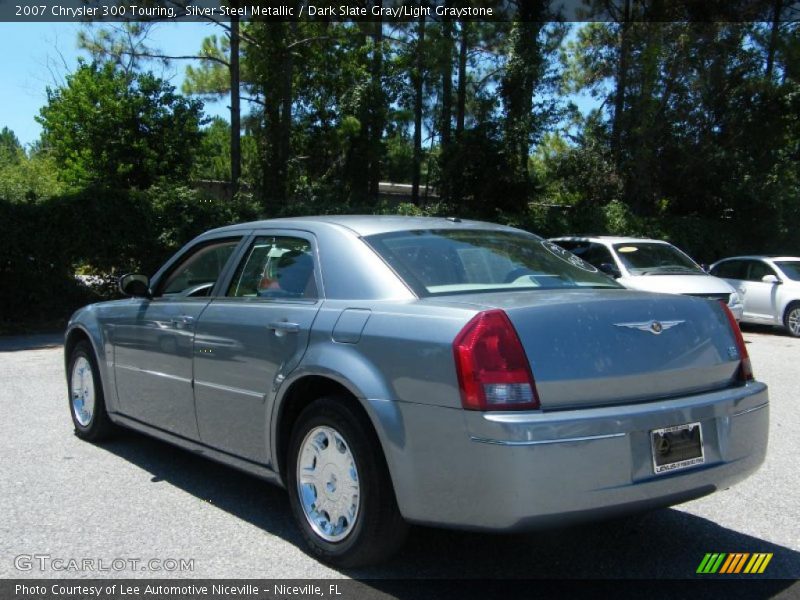 Silver Steel Metallic / Dark Slate Gray/Light Graystone 2007 Chrysler 300 Touring