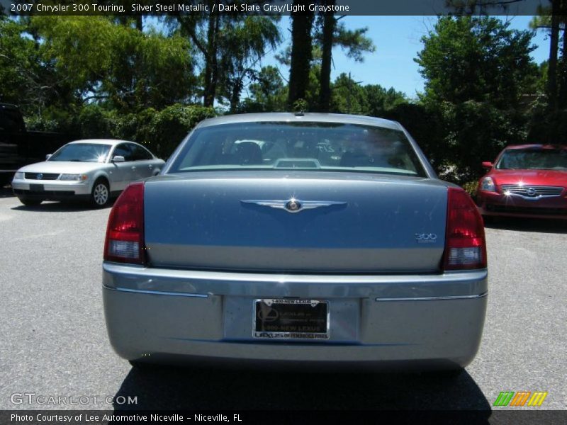 Silver Steel Metallic / Dark Slate Gray/Light Graystone 2007 Chrysler 300 Touring