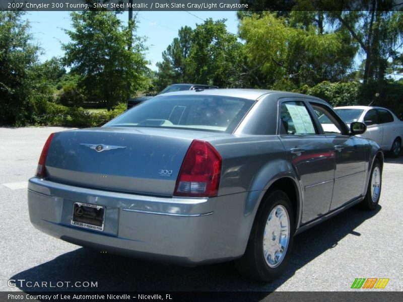 Silver Steel Metallic / Dark Slate Gray/Light Graystone 2007 Chrysler 300 Touring