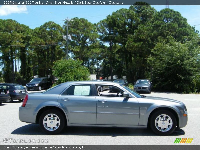 Silver Steel Metallic / Dark Slate Gray/Light Graystone 2007 Chrysler 300 Touring