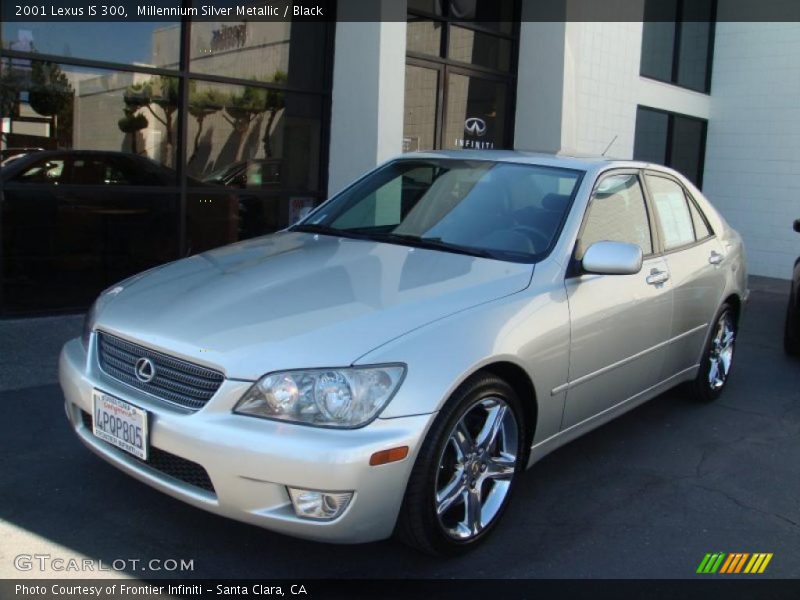 Millennium Silver Metallic / Black 2001 Lexus IS 300