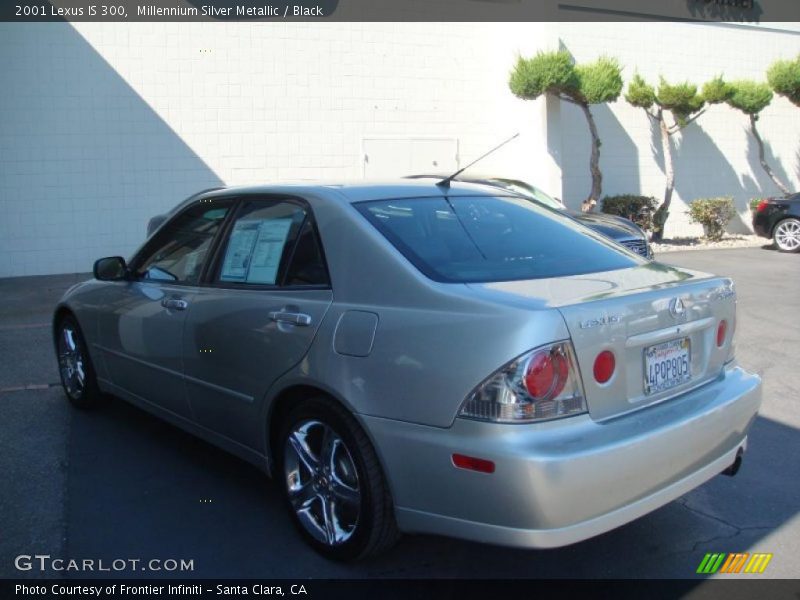 Millennium Silver Metallic / Black 2001 Lexus IS 300