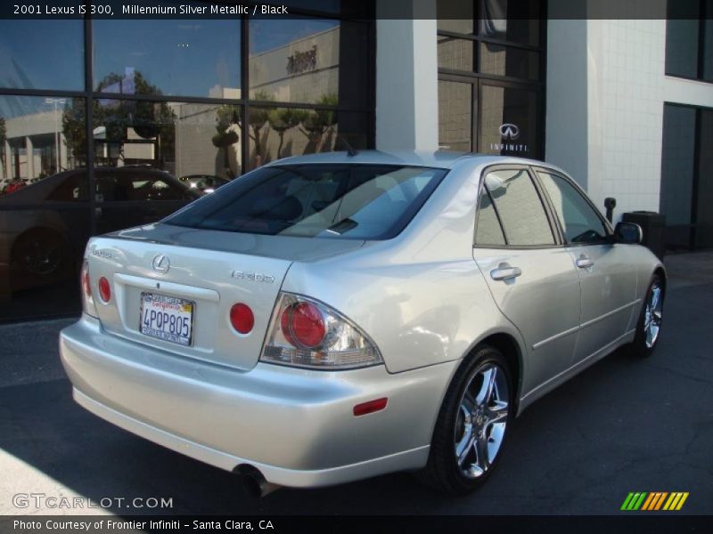 Millennium Silver Metallic / Black 2001 Lexus IS 300