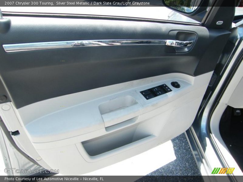 Silver Steel Metallic / Dark Slate Gray/Light Graystone 2007 Chrysler 300 Touring