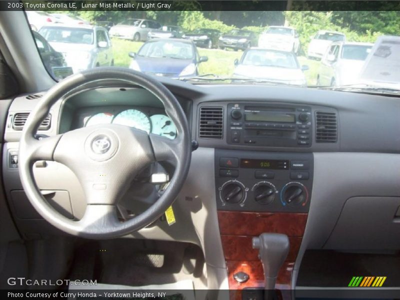 Lunar Mist Metallic / Light Gray 2003 Toyota Corolla LE