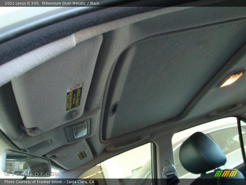 Millennium Silver Metallic / Black 2001 Lexus IS 300