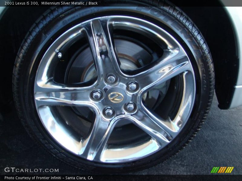 Millennium Silver Metallic / Black 2001 Lexus IS 300