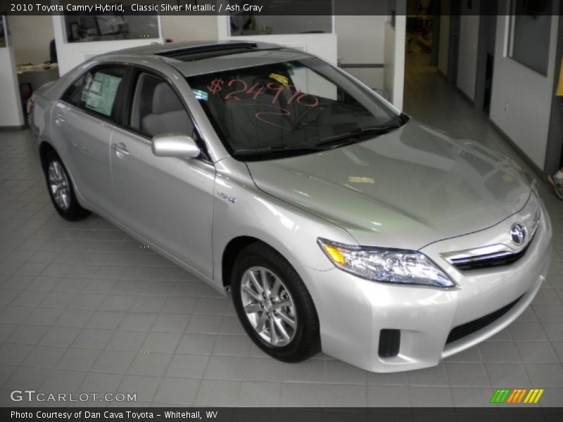 Classic Silver Metallic / Ash Gray 2010 Toyota Camry Hybrid