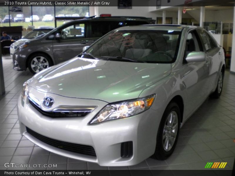 Classic Silver Metallic / Ash Gray 2010 Toyota Camry Hybrid