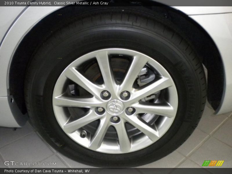 Classic Silver Metallic / Ash Gray 2010 Toyota Camry Hybrid