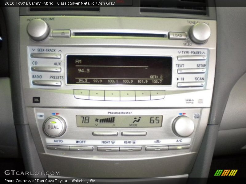 Classic Silver Metallic / Ash Gray 2010 Toyota Camry Hybrid