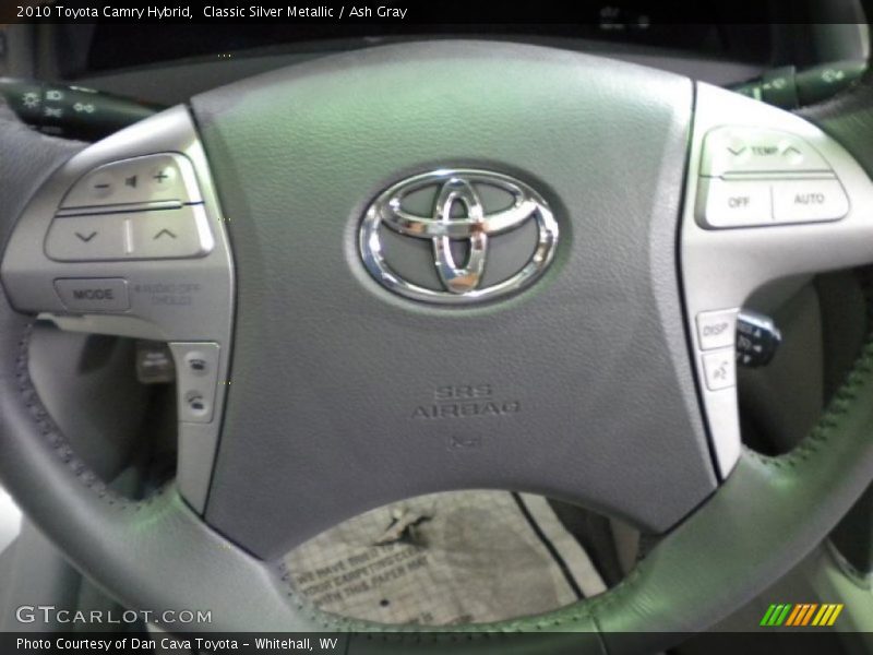 Classic Silver Metallic / Ash Gray 2010 Toyota Camry Hybrid