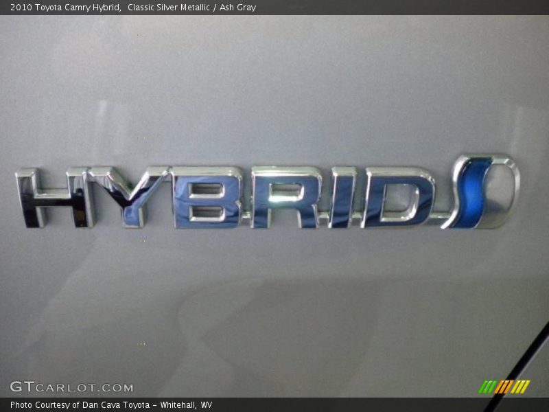 Classic Silver Metallic / Ash Gray 2010 Toyota Camry Hybrid
