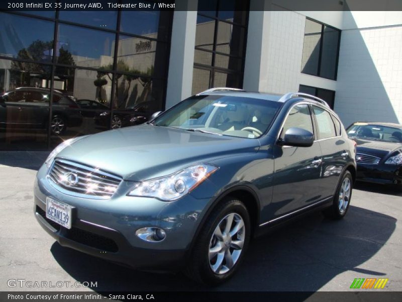 Tidewater Blue / Wheat 2008 Infiniti EX 35 Journey AWD