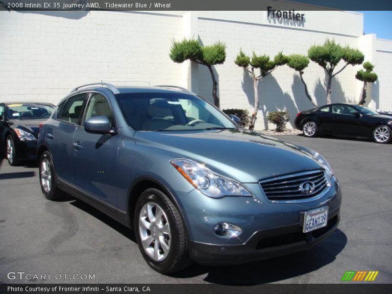 Tidewater Blue / Wheat 2008 Infiniti EX 35 Journey AWD