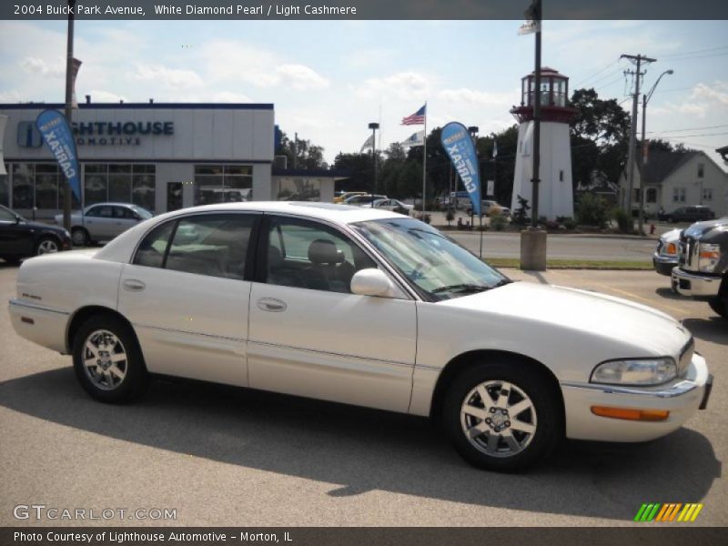 White Diamond Pearl / Light Cashmere 2004 Buick Park Avenue