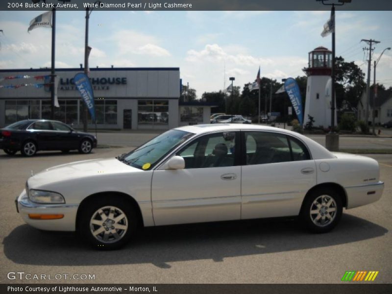 White Diamond Pearl / Light Cashmere 2004 Buick Park Avenue