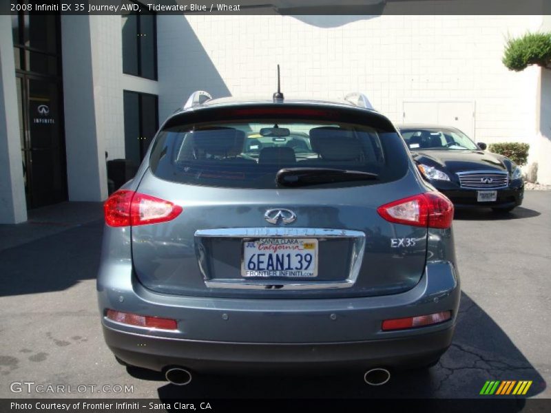 Tidewater Blue / Wheat 2008 Infiniti EX 35 Journey AWD