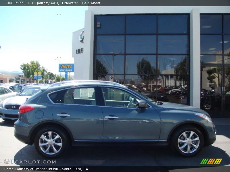 Tidewater Blue / Wheat 2008 Infiniti EX 35 Journey AWD