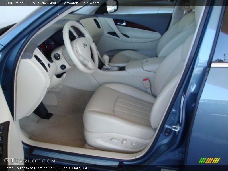 Tidewater Blue / Wheat 2008 Infiniti EX 35 Journey AWD