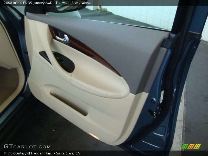 Tidewater Blue / Wheat 2008 Infiniti EX 35 Journey AWD