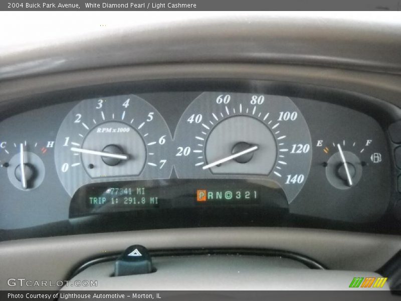 White Diamond Pearl / Light Cashmere 2004 Buick Park Avenue