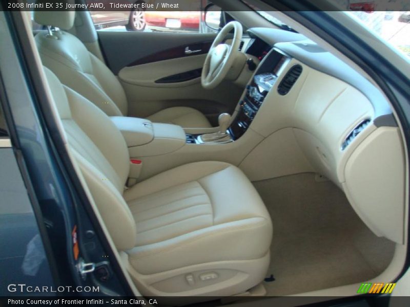 Tidewater Blue / Wheat 2008 Infiniti EX 35 Journey AWD