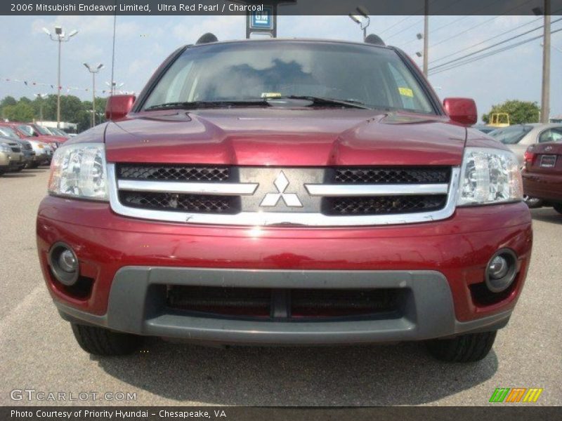 Ultra Red Pearl / Charcoal 2006 Mitsubishi Endeavor Limited