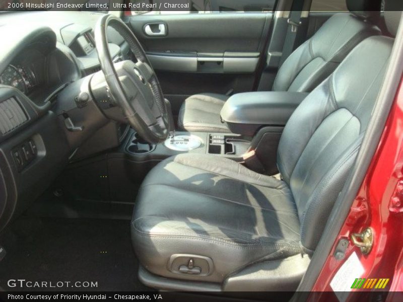 Ultra Red Pearl / Charcoal 2006 Mitsubishi Endeavor Limited