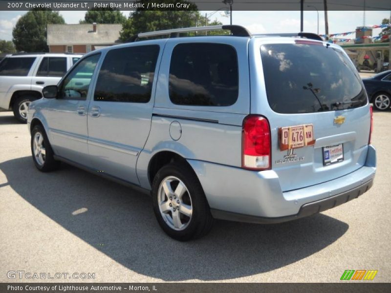 Polar Blue Metallic / Medium Gray 2007 Chevrolet Uplander LT