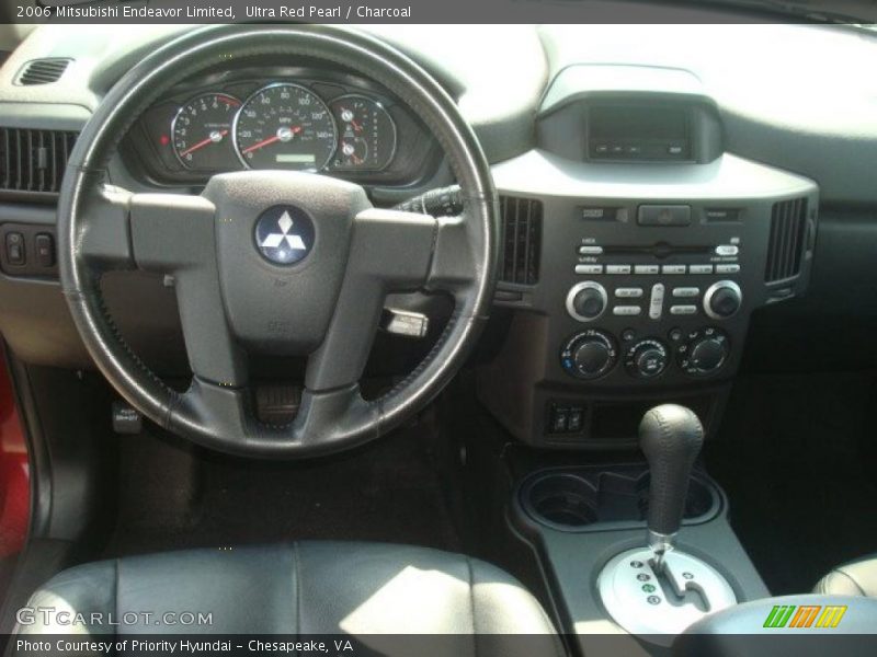 Ultra Red Pearl / Charcoal 2006 Mitsubishi Endeavor Limited