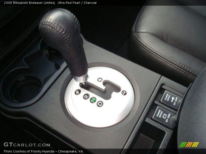 Ultra Red Pearl / Charcoal 2006 Mitsubishi Endeavor Limited