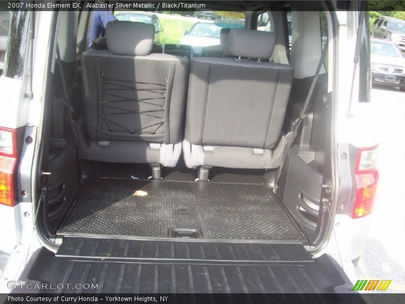 Alabaster Silver Metallic / Black/Titanium 2007 Honda Element EX