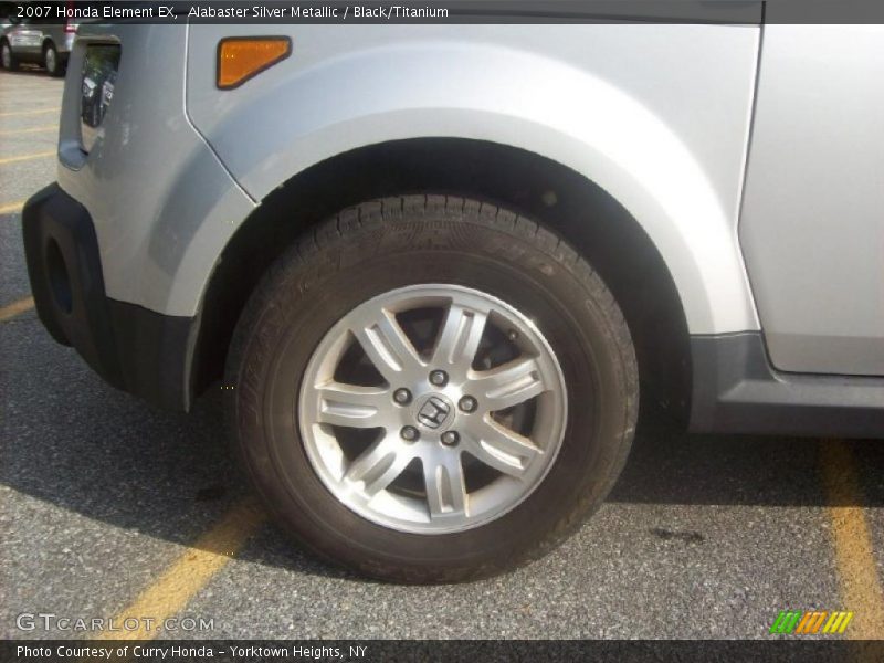 Alabaster Silver Metallic / Black/Titanium 2007 Honda Element EX