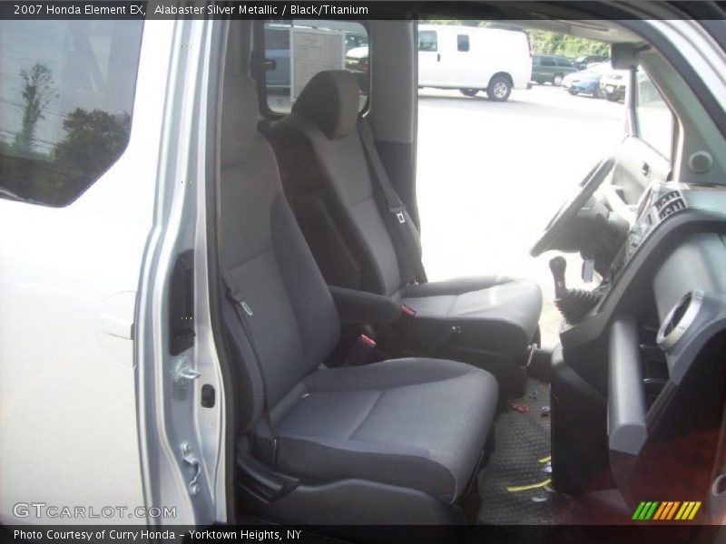 Alabaster Silver Metallic / Black/Titanium 2007 Honda Element EX