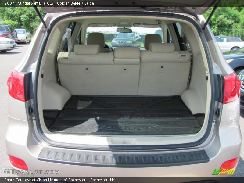 Golden Beige / Beige 2007 Hyundai Santa Fe GLS