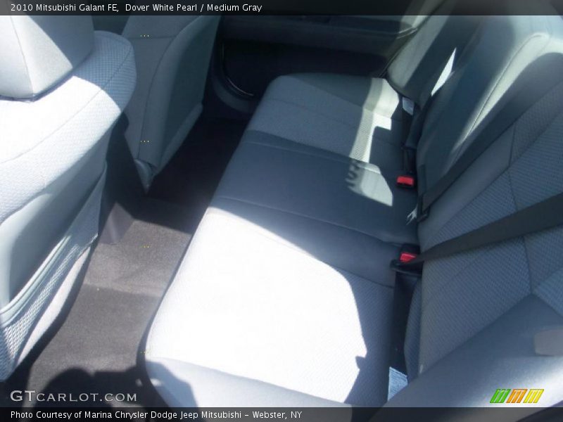 Dover White Pearl / Medium Gray 2010 Mitsubishi Galant FE