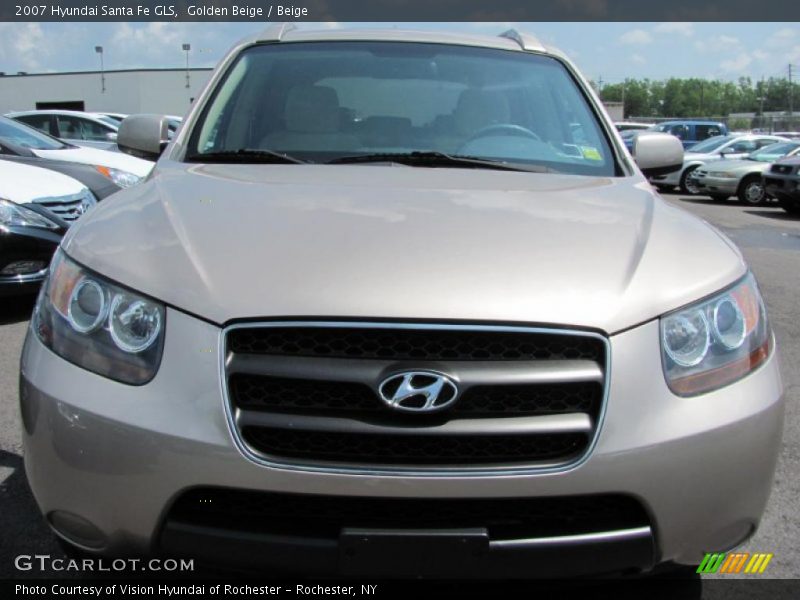 Golden Beige / Beige 2007 Hyundai Santa Fe GLS