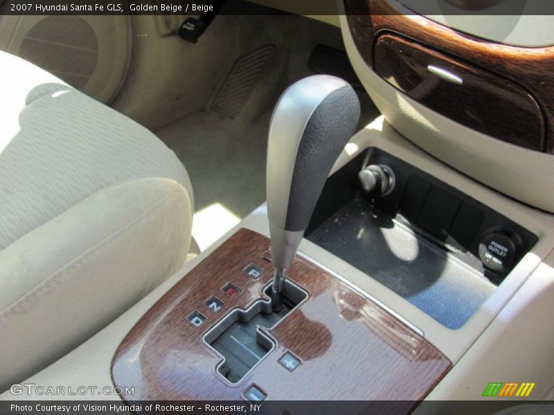 Golden Beige / Beige 2007 Hyundai Santa Fe GLS