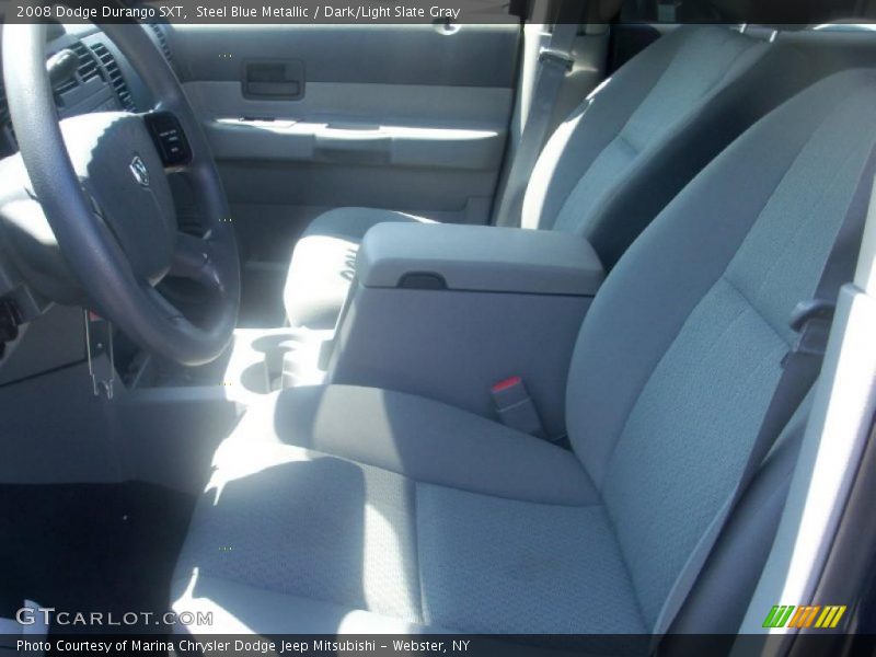 Steel Blue Metallic / Dark/Light Slate Gray 2008 Dodge Durango SXT