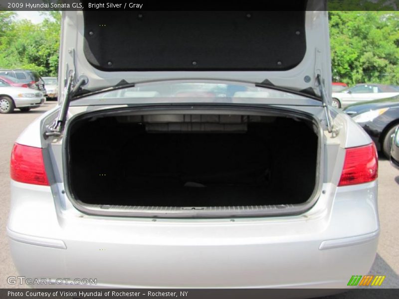 Bright Silver / Gray 2009 Hyundai Sonata GLS