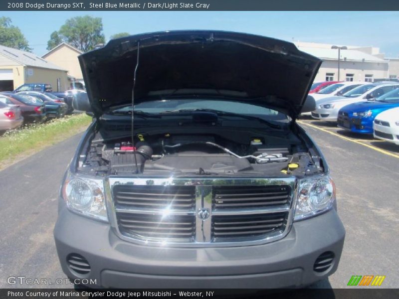 Steel Blue Metallic / Dark/Light Slate Gray 2008 Dodge Durango SXT